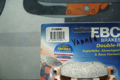 EBC FA199HH Double‑H Sintered Front Brake Pads for Yamaha & KTM Adventure Bikes photo 2