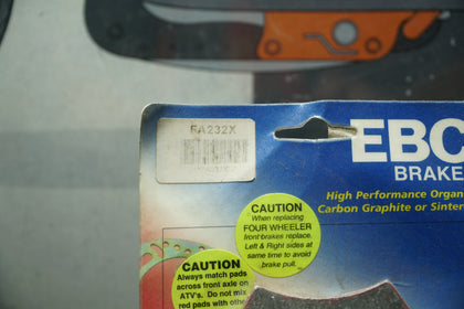 EBC FA232X X-Series Carbon/Graphite Brake Pads – ATV & Utility Vehicles photo 2