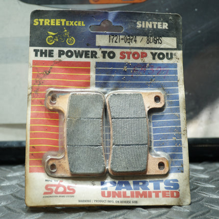 SBS 806HS Sintered Front Brake Pads – HS Compound for Sport & Touring Bikes