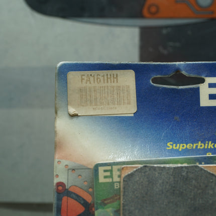 EBC FA161HH Double‑H Sintered Rear Brake Pads – HH for ZX‑Series & ZRX Bikes
