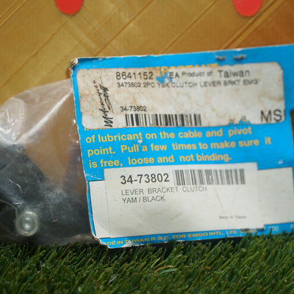 Emgo MX Split Clutch Perch Bracket 34-73802 Yamaha Suzuki Kawasaki Black NOS