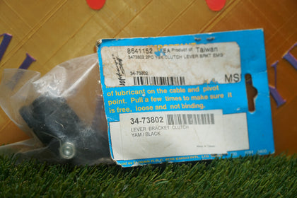 Emgo MX Split Clutch Perch Bracket 34-73802 Yamaha Suzuki Kawasaki Black NOS photo 3
