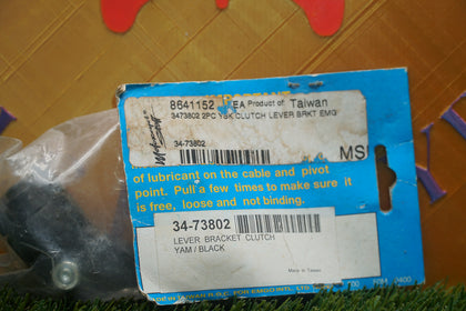 Emgo MX Split Clutch Perch Bracket 34-73802 Yamaha Suzuki Kawasaki Black NOS photo 4
