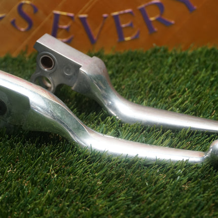 OEM Harley Silver Brake Clutch Lever Set Sportster Dyna Softail Touring 1996-2007