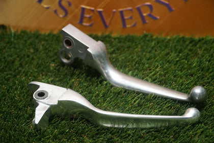 OEM Harley Silver Brake Clutch Lever Set Sportster Dyna Softail Touring 1996-2007 photo 3