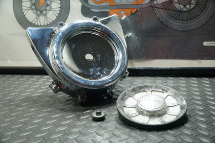 02 Yamaha XV1600 XV 1600 A Road Star Front Sprocket Pulley Cover photo 2