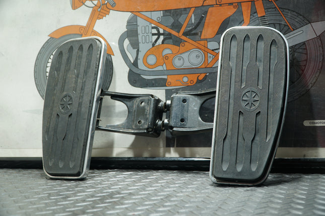 2002 Yamaha XV1600 Road Star Classic Driver Floorboards | Front OEM Pair