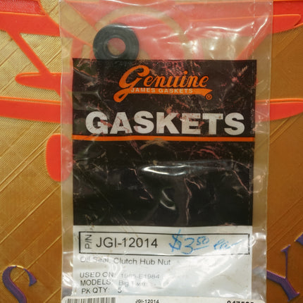 James Gasket Clutch Hub Nut Oil Seal JGI-12014 Harley Shovelhead FLH FX 65-84 NOS