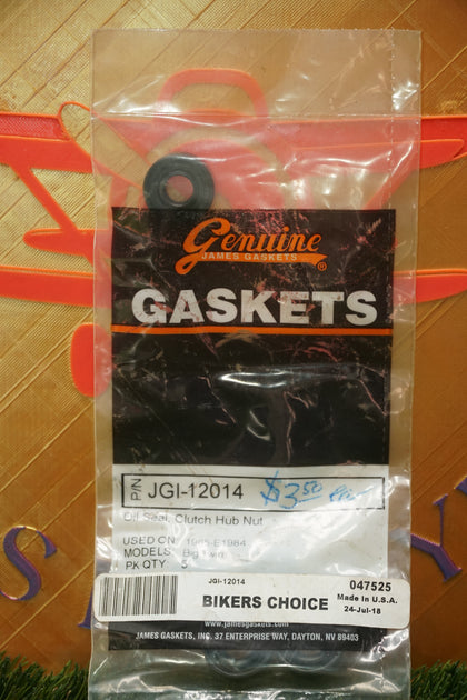 James Gasket Clutch Hub Nut Oil Seal JGI-12014 Harley Shovelhead FLH FX 65-84 NOS photo 2