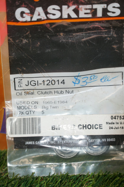 James Gasket Clutch Hub Nut Oil Seal JGI-12014 Harley Shovelhead FLH FX 65-84 NOS photo 3