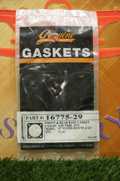 Wholesale 10 Pack James Gasket Cylinder Base Gasket 16775-29 Harley 45 Flathead photo 2