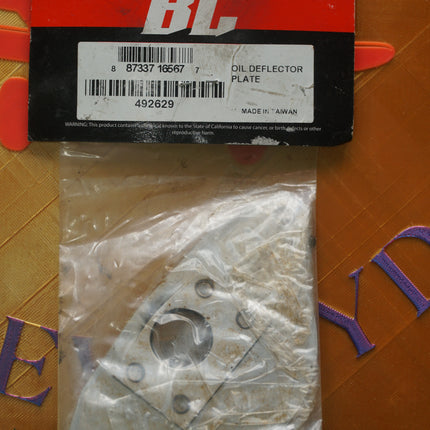 Biker's Choice Transmission Oil Deflector Plate 492629 Harley 5 Speed 80-92 NOS