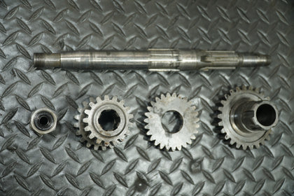 Harley 4 Speed Transmission Mainshaft Gears Panhead Knucklehead OEM 1937-1964 FL photo 2