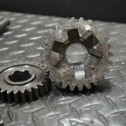 Harley 4 Speed Transmission Mainshaft Gears Panhead Knucklehead OEM 1937-1964 FL