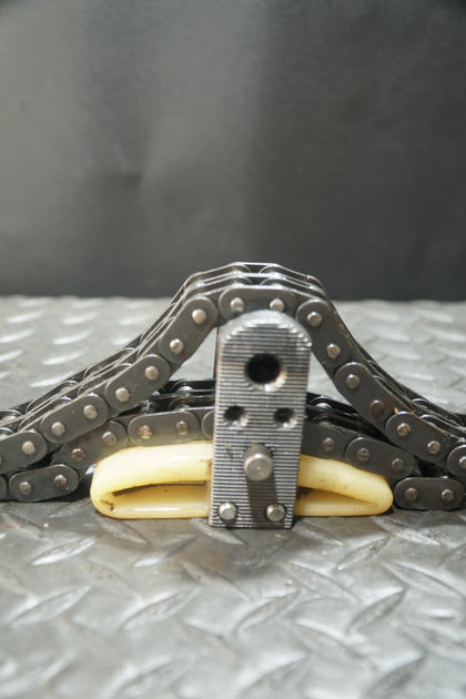 Harley Shovelhead Multi-Row Primary Chain & Hydraulic Tensioner Assembly Used photo 3