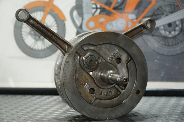 1970–78 Harley 74” Shovelhead Crankshaft Flywheel 23923-85 70A OEM