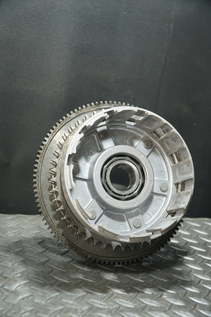 Harley Big Twin 5 Speed Clutch Shell Basket Ring Gear 1990-1993 Evo OEM 37707-90 photo 2