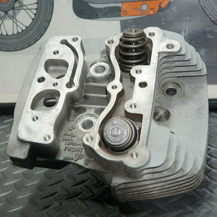Harley Twin Cam Front Cylinder Head 16723-99 w/ Valves 2000–2006 OEM