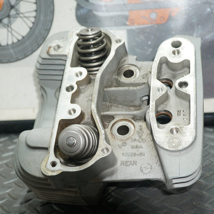 04-06 Harley Davidson Sportster XL 883 Front Rear Silver Cylinder Heads & Valves