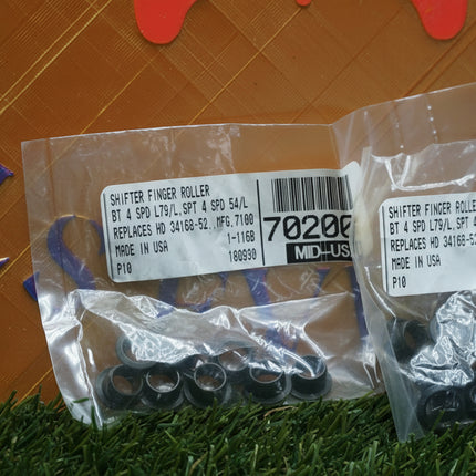 Harley Sportster Big Twin 4 Speed Shifter Finger Roller Set Bulk 18Pk 34168-52