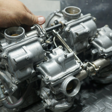 1985 Honda VF700F Interceptor Keihin Carburetors Remanufactured OEM Set