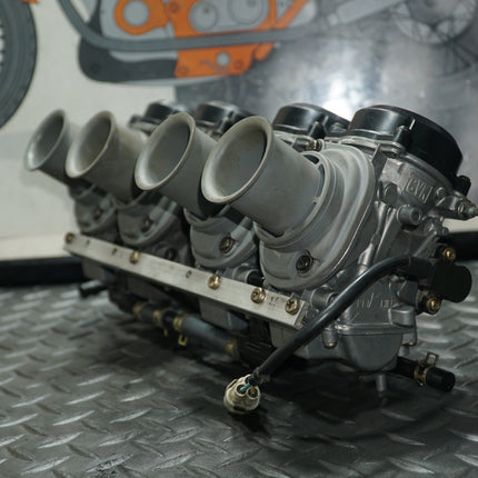 2006 Yamaha YZF600R Carburetors Keihin Set – Cleaned, Missing Bracket