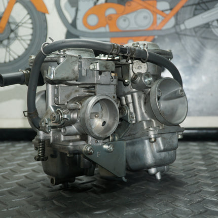 1982 Yamaha Virago XV750 Carburetors OEM Mikuni – Cleaned, Cosmetic Wear