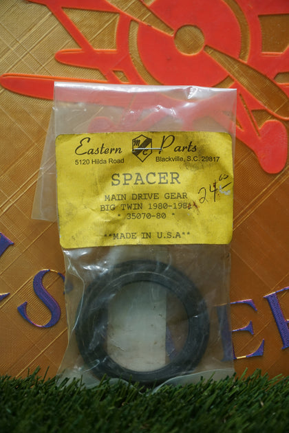 Harley Big Twin 4 Speed Transmission Main Drive Gear Spacer 1980-1984 35070-80 photo 2