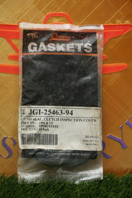 Harley Sportster Clutch Derby Cover Quad Seal 10 Pack 1994-Up James JGI-25463-94 photo 2