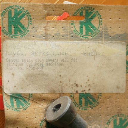 Suzuki 4 Cylinder Engine Spark Plug Boot Cap Cover Vintage K&K NOS 6000-621 GS GT