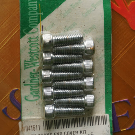 Gardner-Westcott Transmission End Cover Allen Bolt Kit 041611 74-12 NOS