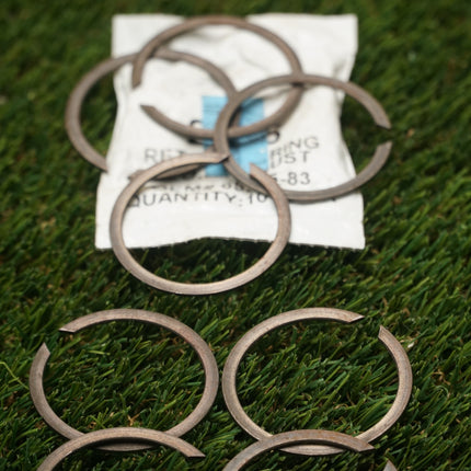 Midwest Harley Exhaust Flange Retaining Ring Clip Kit 8-Pack 701937 65325-83 NOS