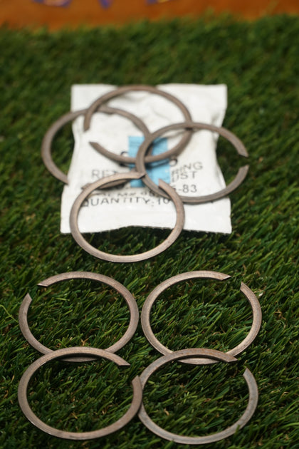 Midwest Harley Exhaust Flange Retaining Ring Clip Kit 8-Pack 701937 65325-83 NOS photo 1