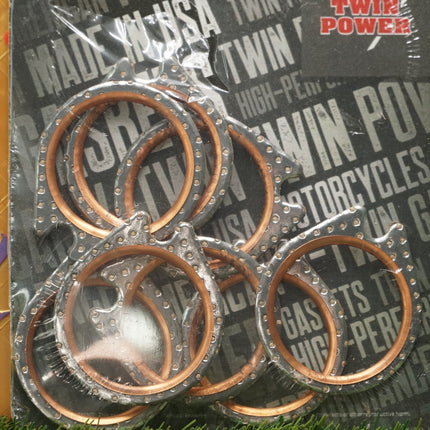 Twin Power Harley Shovelhead Exhaust Gasket 10-Pack
