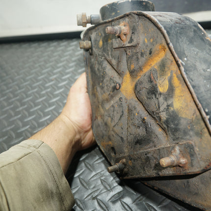 Vintage Harley XLH Ironhead Oil Tank – Electric Start, No Cap