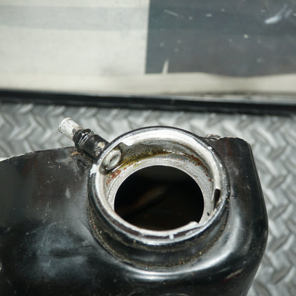 1975 Harley XLH 1000 Ironhead Oil Tank w/ Cap & Filter – No Dents, OEM