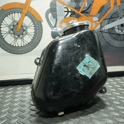 1975 Harley XLH 1000 Ironhead Oil Tank w/ Cap & Filter – No Dents, OEM