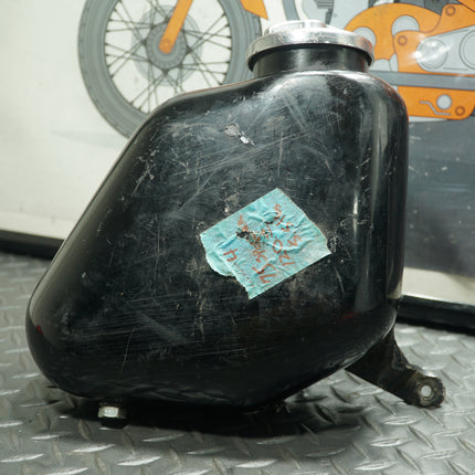 1975 Harley XLH 1000 Ironhead Oil Tank w/ Cap & Filter – No Dents, OEM