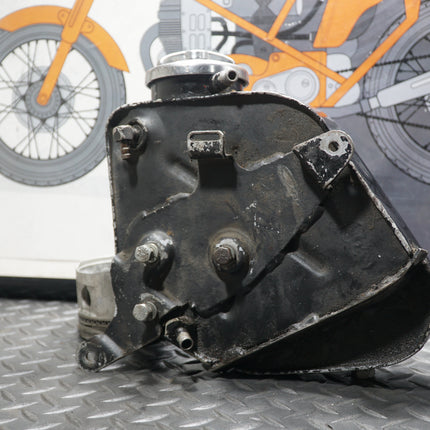 1975 Harley XLH 1000 Ironhead Oil Tank w/ Cap & Filter – No Dents, OEM