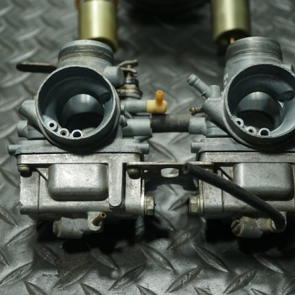 Yamaha RD350 Mikuni VM Carbs w/ Linkage – Cleaned, Serviced, Needs Parts