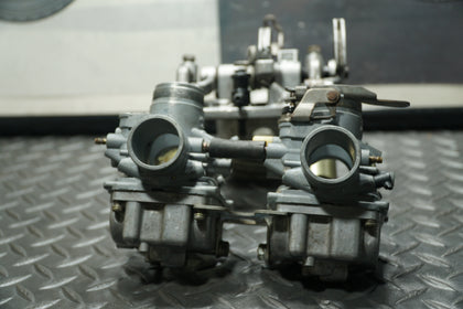 Yamaha RD350 Mikuni VM Carbs w/ Linkage – Cleaned, Serviced, Needs Parts photo 4