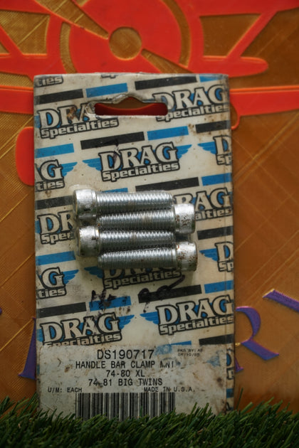 Drag Specialties Harley Handlebar Clamp Allen Bolt Kit DS190717 74-81 NOS photo 2