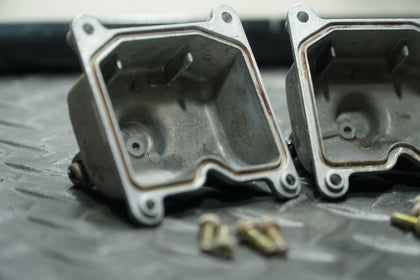 OEM Mikuni Carb Bowls 1995–96 Kawasaki ZX600C Ninja 600R – No Gaskets photo 3