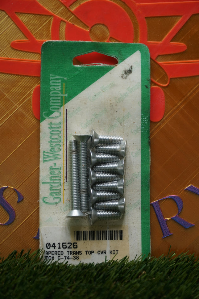 Gardner-Westcott Harley Transmission Top Cover Screw Kit 041626 C-74-38 NOS