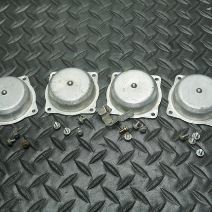 OEM Carb Diaphragm Caps 1995–96 Kawasaki ZX600C Ninja 600R – Set of 4