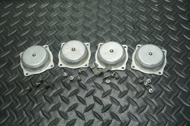 OEM Carb Diaphragm Caps 1995–96 Kawasaki ZX600C Ninja 600R – Set of 4