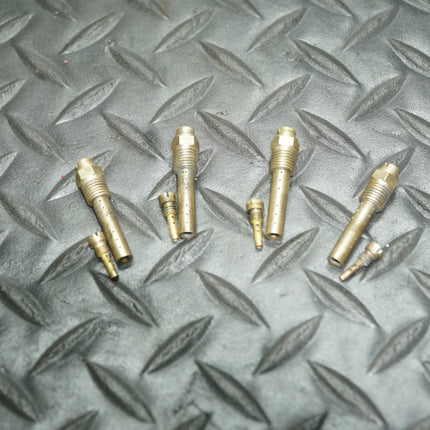 OEM Mikuni Jet Set 1995–96 Kawasaki ZX600C Ninja 600R – Cleaned Brass