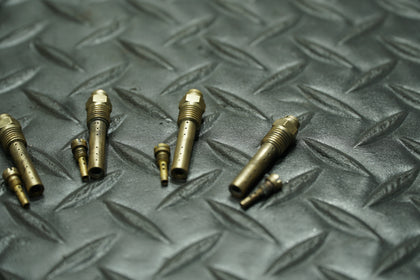OEM Mikuni Jet Set 1995–96 Kawasaki ZX600C Ninja 600R – Cleaned Brass photo 2