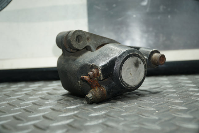 1984–99 Harley Front Left Brake Caliper – Dyna Softail FLH Rusted OEM