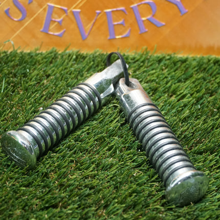 Harley-Davidson OEM Custom Chrome Male Mount O-Ring Footpegs Pair Used